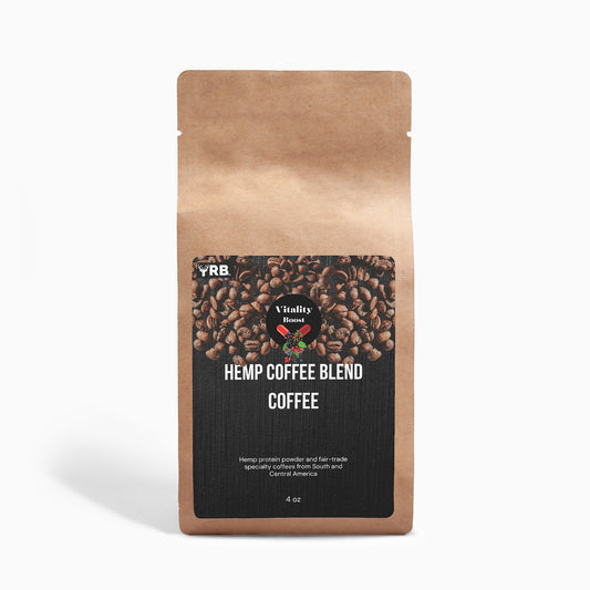 Organic Hemp Coffee Blend - Medium Roast 4oz