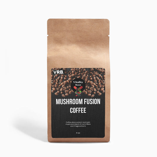 Mushroom Coffee Fusion - Lion’s Mane & Chaga 4oz