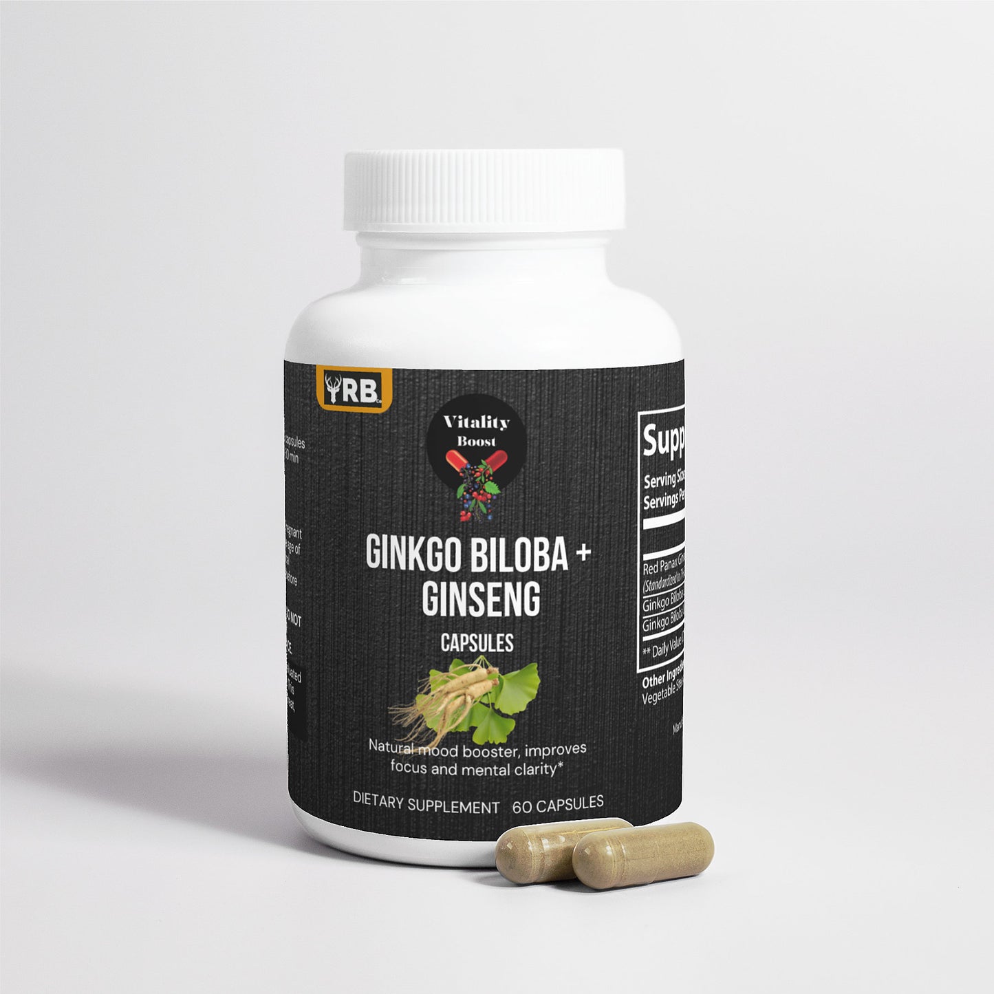 Ginkgo Biloba + Ginseng