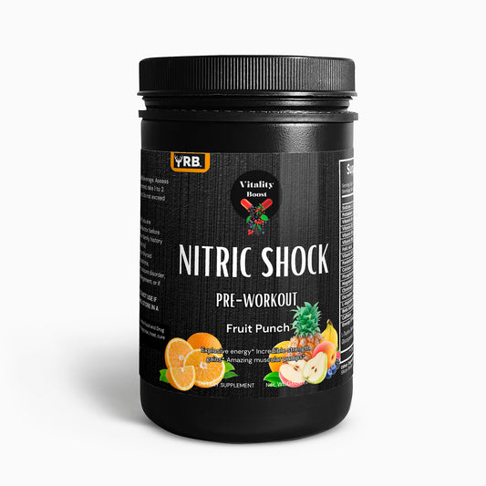 Nitric Shock Pre-Workout Powder (Fruit Punch)